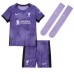 Liverpool Virgil van Dijk #4 Replika Babytøj Tredje sæt Børn 2023-24 Kortærmet (+ Korte bukser)
